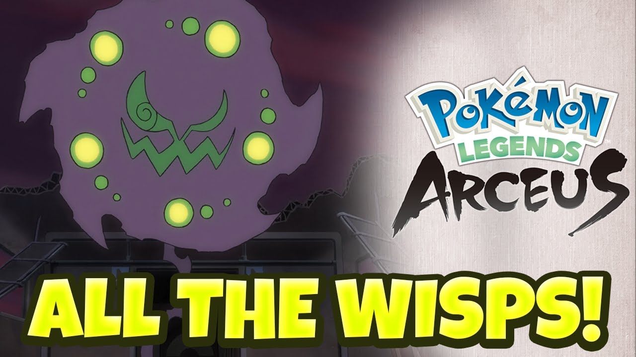 ALL 108 WISP LOCATIONS and SPIRITOMB In Pokemon Legends Arceus! 