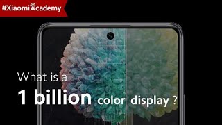 What is a 1 billion color display | Xiaomi Academy