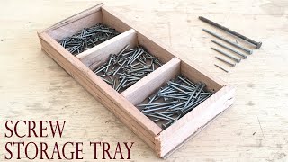 How to make screw box | DIY Screw Stackable Tray | Craft ideas