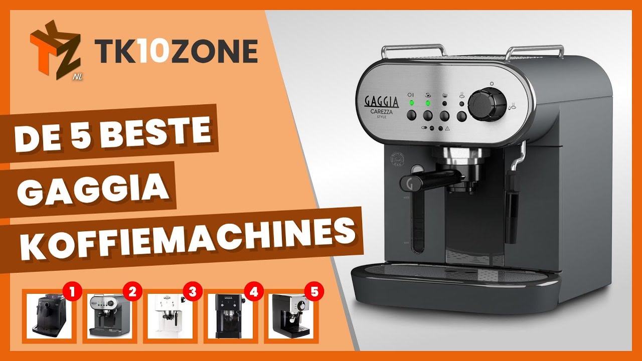 De 5 beste gaggia koffiemachines