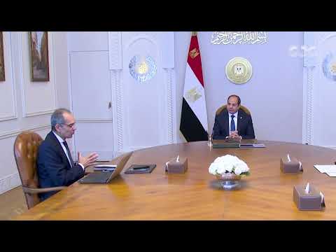 وزير الاتصالات وتكنولوجيا المعلومات يستعرض أمام الرئيس السيسي آخر م ستجدات مبادرة الرواد الرقميون