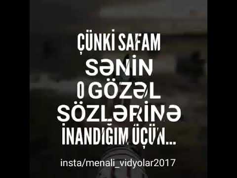 Seni sevdiyim ucun çox peşmanam.(Duyğusal) 2018 HD