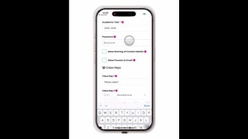 PTA Events Tutorials - How do I add classes - Mobile View