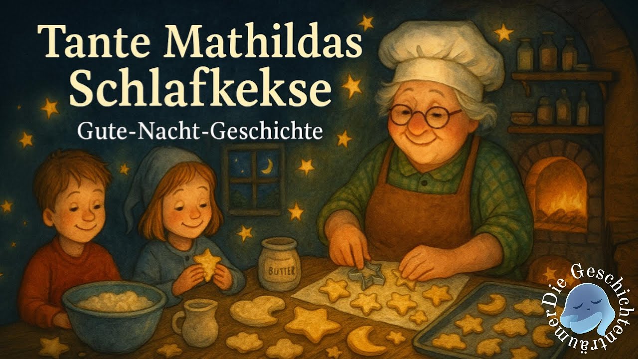 Tante Mathildas magische Schlafkekse – Eine Gute-Nacht-Geschichte voller Geborgenheit