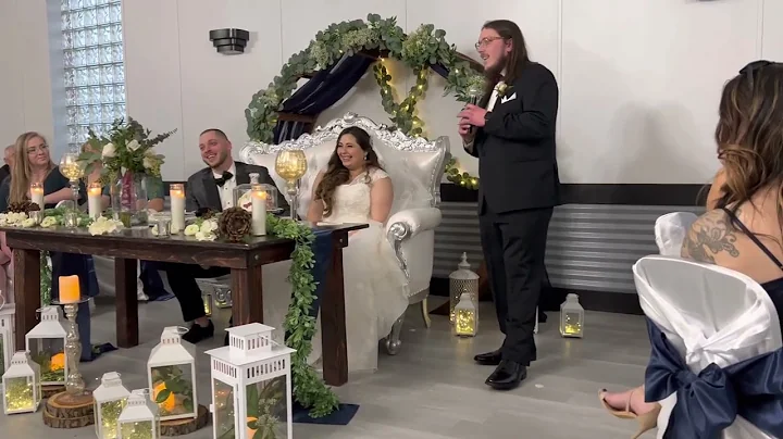 Best Man Toast / Harvey, Sarah McClain Wedding (2/...