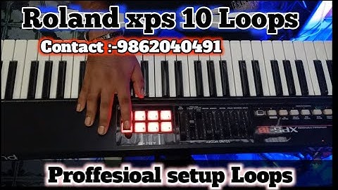 Roland xps 10 Loops || Proffesioal Loops & Tones || Subham Xps 10 || Best Indian tones & Loops 2022
