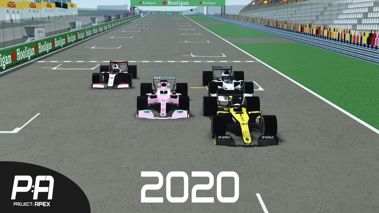 Roblox F1 2020 Trailer 3 Project Apex Tu2 Youtube - f1 2014 roblox