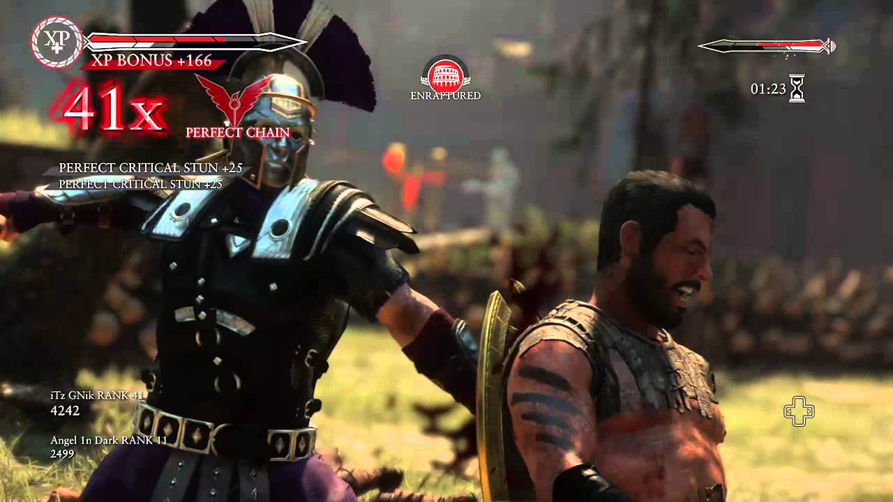 bloodgoreviolence ryse son  rome youtube