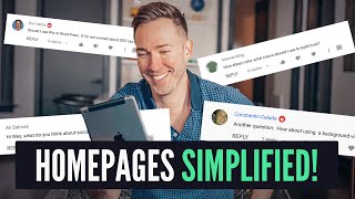 Everything You Ever Wanted to Know About Your Homepage — Answered!