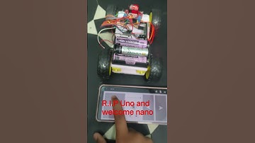 RIP Uno in comments #bluetoothcar #bluetooth #arduino #arduinonano #arduinoproject #phonk #anime