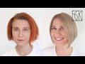 COLOR TRANSFORMATION - FROM GINGER TO PLATINUM - by SCK