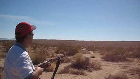 Mosin Nagant 91/30... black object far away!