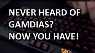 GAMDIAS HERMES Gaming Keyboard Unboxing & Overview