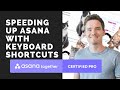 Speeding up Asana with keyboard shortcuts