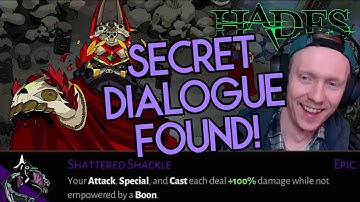Getting to Hades with ZERO boons to get secret dialogue! /Hades/