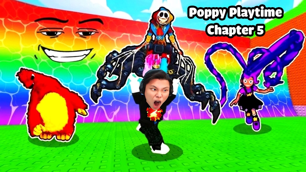 [ROBLOX] JayGray Cứu tất cả Quái Vật POPPY PLAYTIME CHAPTER 5👌😇Thử Thách Sóng Thần Prototype 1006