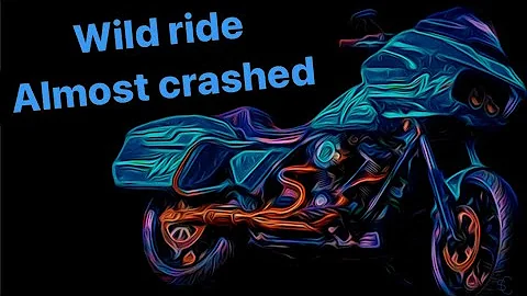 Almost crashed my Harley RoadGlide. Close call on my performance bagger.