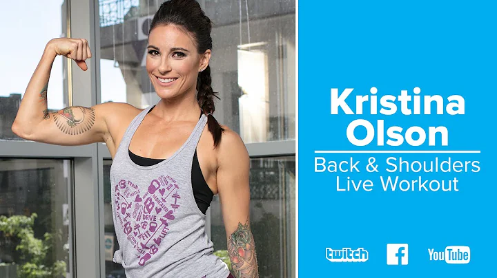 Back & Shoulders Workout | Kristina Olson