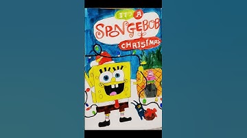 Thumbnail of It's a SpongeBob Christmas DVD Cover #spongebobsquarepants #dvd #paramount #nickelodeon #spongebob
