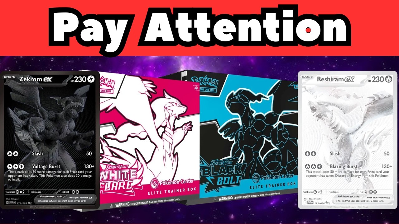 Инвесторам Pokémon следует обратить внимание на Black Bolt и White Flare.