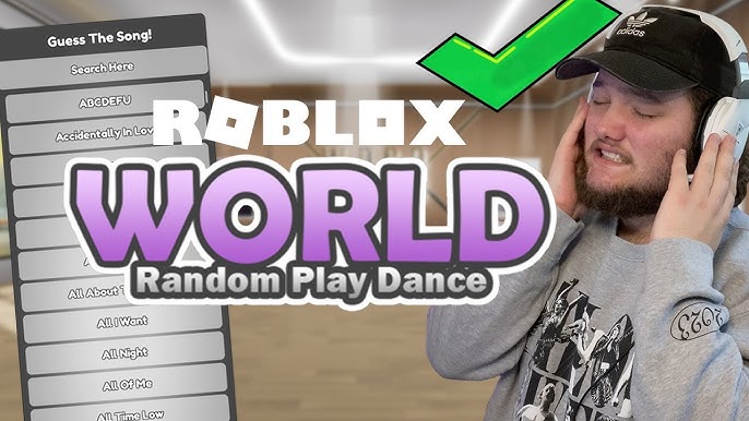 WORLD RANDOM PLAY DANCE (590 SONGS) ROBLOX GAMEPLAY 