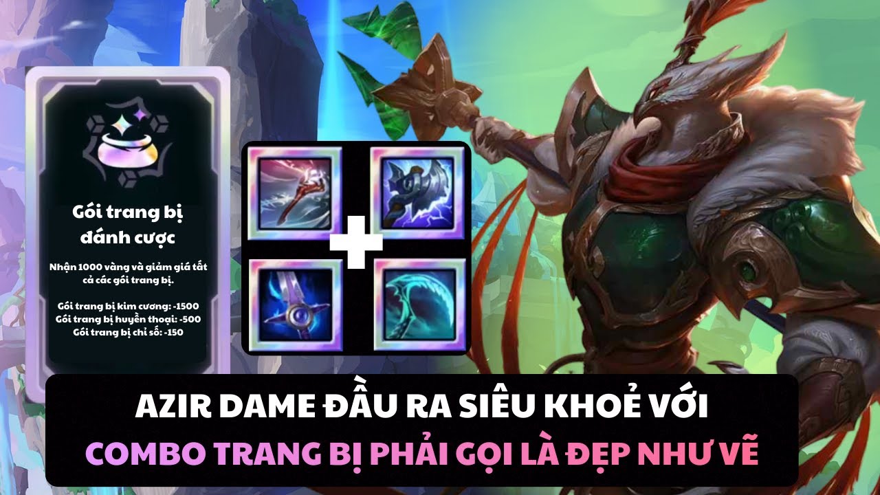 VÕ ĐÀI: COMBO ITEM KẾT HỢP TIER S+ TRONG ARENA BẠN NÊN THỬ QUA 1 LẦN!!!