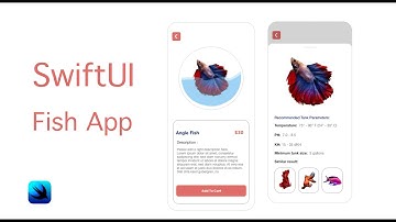 SwiftUI - Speed code - Fish App UI Using SwiftUI - SwiftUI Tutorials