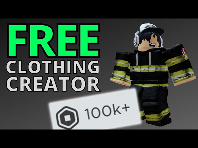 FREE ROBLOX CLOTHING CREATOR - 0 SKILL REQUIRED 