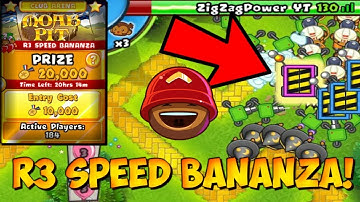 CRAZY GAMES IN R3 SPEED BANANZA! - Bloons TD Battles