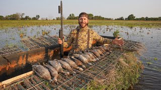 Duck Hunting a Secret Marsh on Opening Day! Limited Out