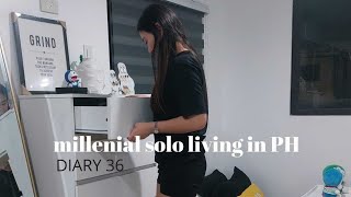 VLOG #36 MILLENIAL SOLO LIVING | (Living Alone UPDATE)