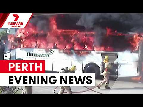 Police officer pleads guilty; school bus fire; WA pushes local council reforms | 7NEWS