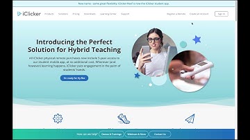 Create an iClicker Student Account for an Online or Attendance-only Course