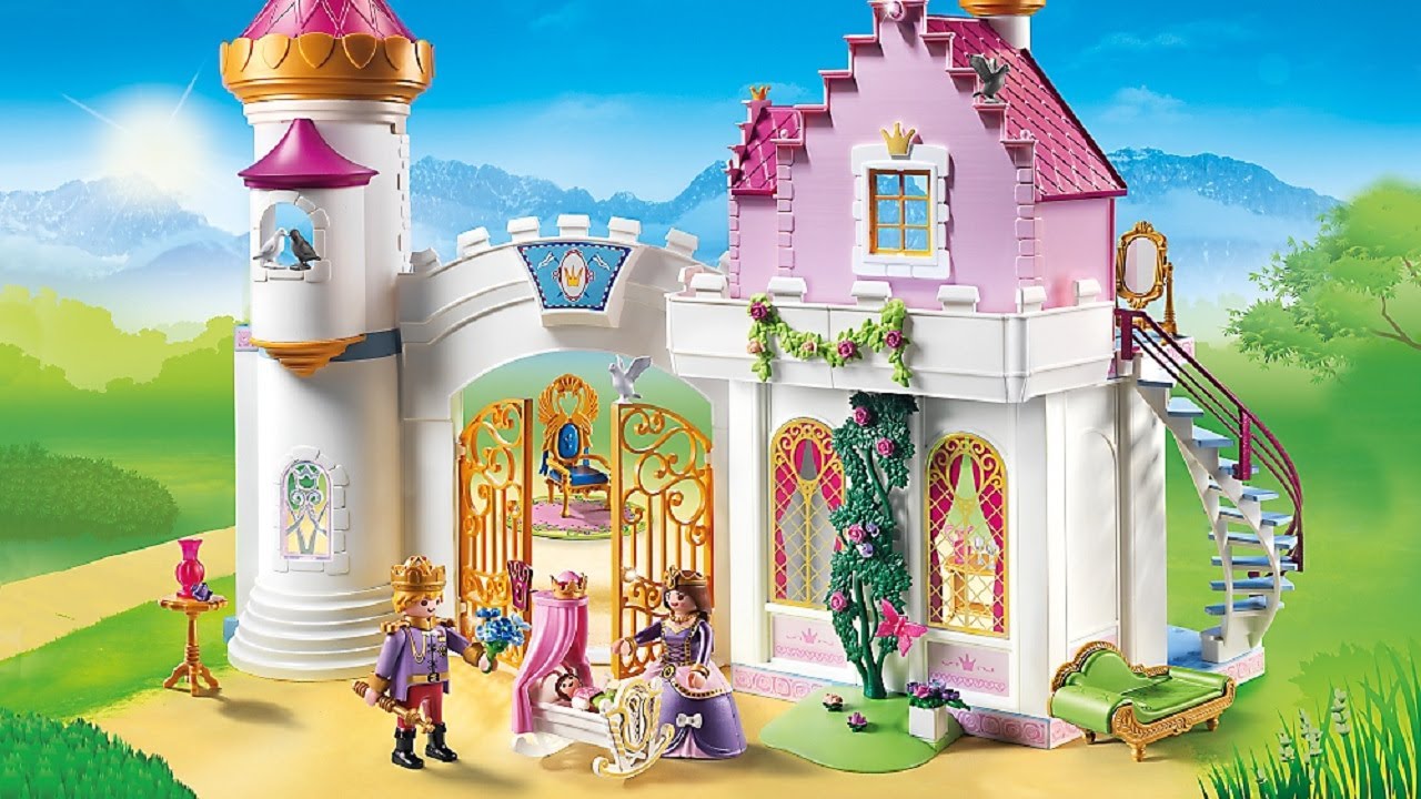 IL CASTELLO DELLE PRINCIPESSE PLAYMOBIL, giochi divertenti ed educativi 🎀  