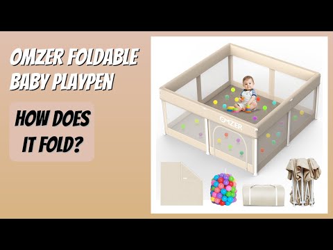 REVIEW (2026): Omzer Foldable Baby Playpen. Features