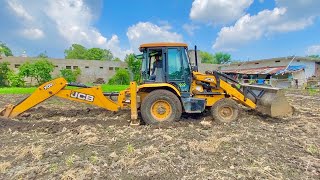 Jcb 3Dx Eco Stuck In Mud While Working Pulling Itself With Sonalika 60 Rx | Eicher485 | Novo 605 Di