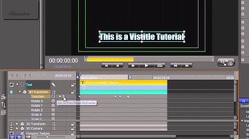 Vistitle Basics part 4: Basic animation