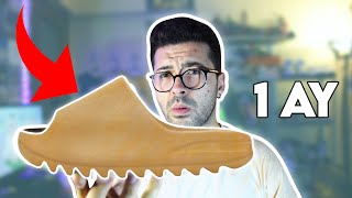 1 Ay Boyunca Yeezy Slide Giydim