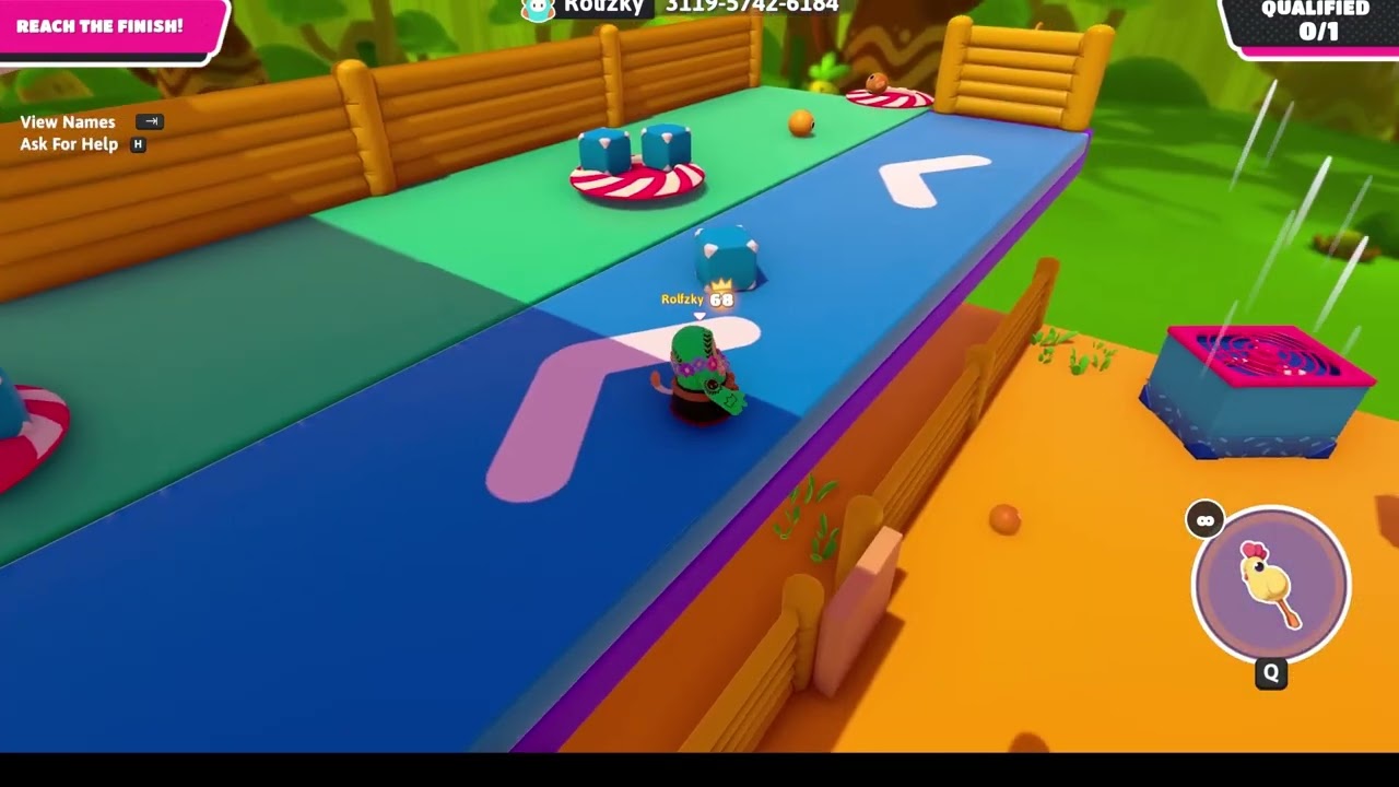 Box-jump in slow-motion