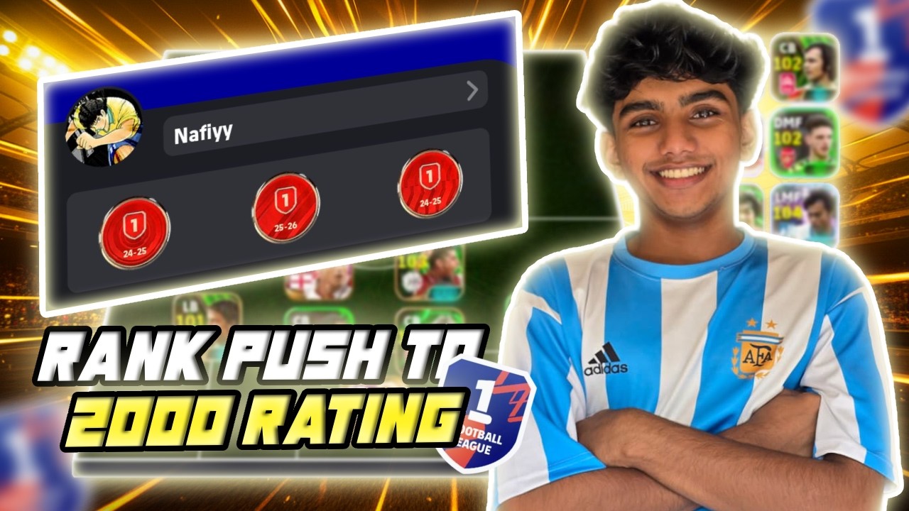 RANK PUSH  GOOYS  EFOOTBALL MALAYALAM LIVE | Nafiyy