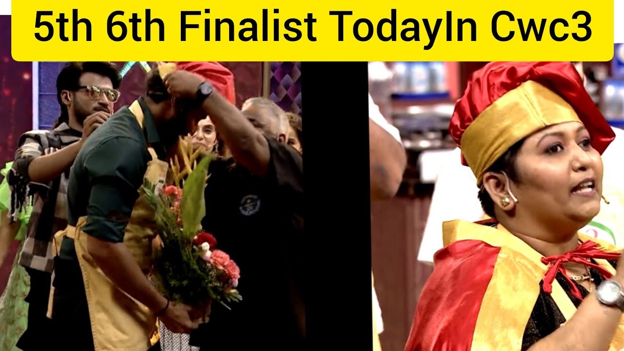 Cook With Comali Season 3 Wild Card Winner Today Grace&Santhosh lCook