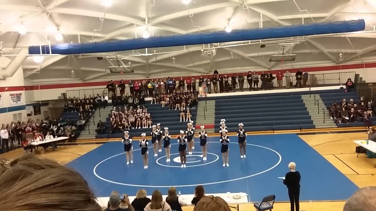 Round 1 Clawson Varsity Cheer YouTube