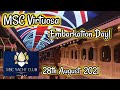 MSC Virtuosa | Embarkation Day Vlog! | Yacht Club Deluxe Suite Cabin Tour | 28th August 2021