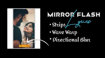 How to make viral Mirror flash Light Effect video | Alight motion Mirror flash Light Effect Status