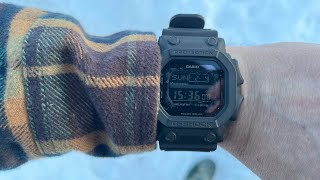 One minute with the Casio GX-56BB on the wrist