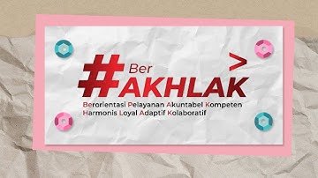 Panduan Perilaku Core Values ASN BerAKHLAK