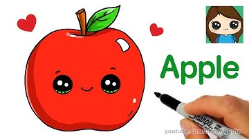 How to Draw an Apple Easy