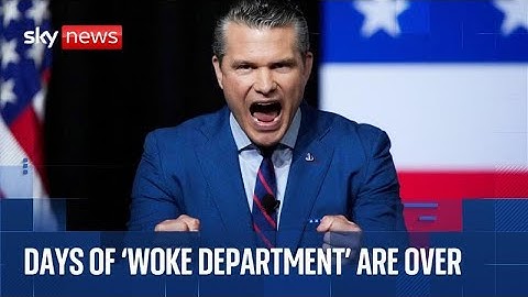 Hegseth and Trump declare end to 