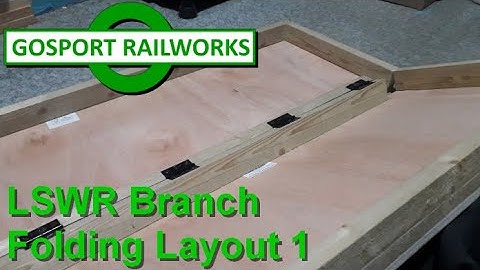 LSWR N Gauge Folding Layout - Bringing it into the Fold!