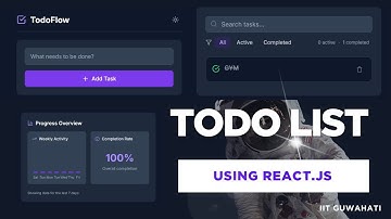 Build a To-Do List App with React JS 🔥 | React Project for Beginners | Unstoppable Coding